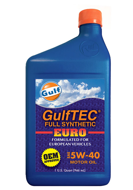 GULFTEC EURO FULL SYNTHETIC 5W40 SN 12/1QTS CASE